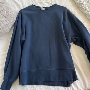 TNA cozy af sweatshirt size 2, navy